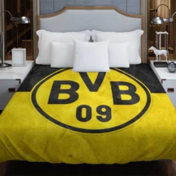 Borussia Dortmund North Rhine Westphalia Logo Duvet Cover