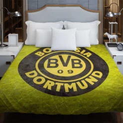 Borussia Dortmund Popular German Football Club Duvet Cover