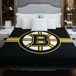 Boston Bruins Top Ranked NHL Ice Hockey Team Duvet Cover