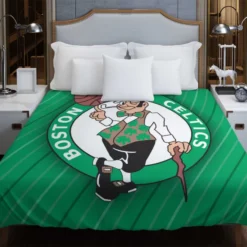 Boston Celtics Top Ranked NBA Club Duvet Cover