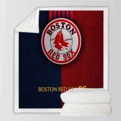 Boston Red Sox Popular MLB Club Sherpa Fleece Blanket
