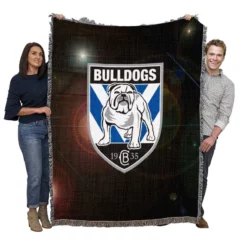 Canterbury Bankstown Bulldogs Professional Rugby Club Woven Blanket