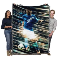Casemiro Exellent Football Player Woven Blanket
