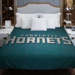 Charlotte Hornets Successful NBA Basketball Team Duvet Cover