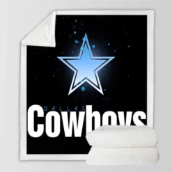 Classic NFL Football Team Dallas Cowboys Sherpa Fleece Blanket