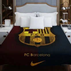 Clever Spanish Football Club FC Barcelona Duvet Cover