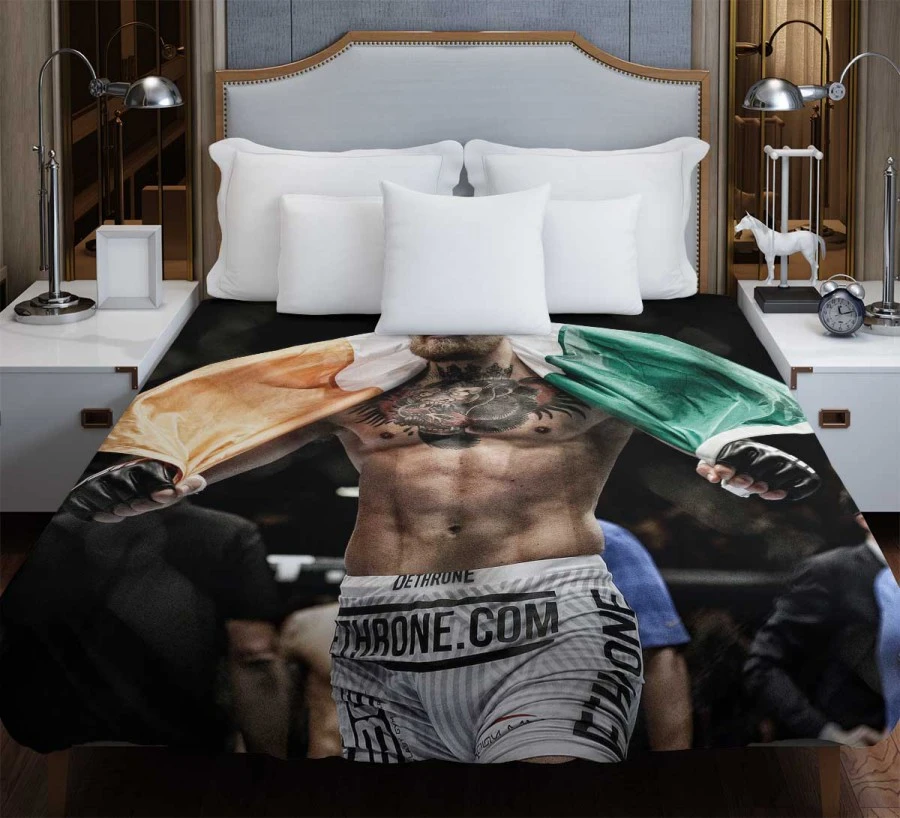 Conor McGregor Professional MMA UFC Player Duvet Cover