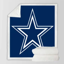 Dallas Cowboys NFC Champion Football Club Sherpa Fleece Blanket