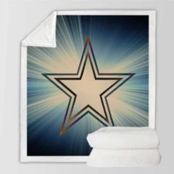 Dallas Cowboys Popular NFL Football Team Sherpa Fleece Blanket