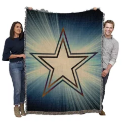Dallas Cowboys Popular NFL Football Team Woven Blanket