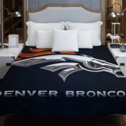 Denver Broncos Professional NFL Club Duvet Cover