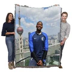 Dorian Finney Smith Professional NBA Basketball Player Woven Blanket