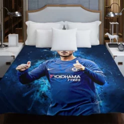 Eden Hazard Chelsea Midfield Football Player Duvet Cover