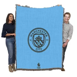Energetic Football Club Manchester City FC Woven Blanket