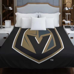 Energetic NHL Club Vegas Golden Knights Duvet Cover