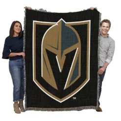 Energetic NHL Club Vegas Golden Knights Woven Blanket