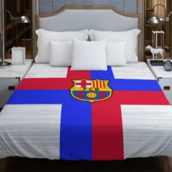 FC Barcelona Confident Spanish Football Club Duvet Cover