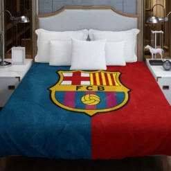 FC Barcelona Exciting Football Club Duvet Cover