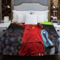 Fast FA Cup Soccer Player Roberto Firmino Duvet Cover