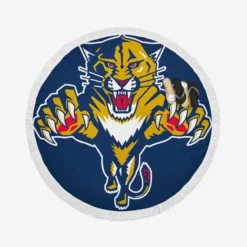 Florida Panthers Exellelant NHL Hockey Club Round Beach Towel
