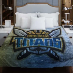Gold Coast Titans Professional NRL Rugby Football Club Duvet Cover