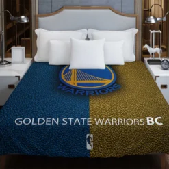 Golden State Warriors NBA Basketball Logo Duvet Cover