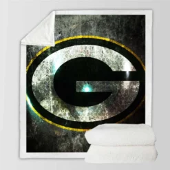 Green Bay Packers Exellelant NFL Football Club Sherpa Fleece Blanket