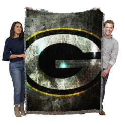 Green Bay Packers Exellelant NFL Football Club Woven Blanket