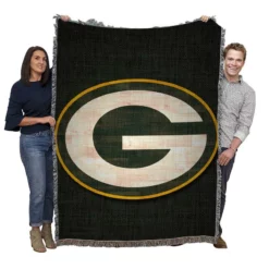 Green Bay Packers Popular NFL Football Club Woven Blanket