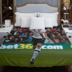 Harry Kane Exciting English Soccer Player Duvet Cover