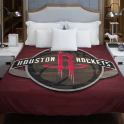 Houston Rockets Classic NBA Basketball Club Duvet Cover