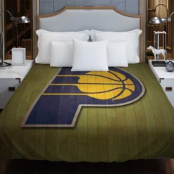 Indiana Pacers Classic NBA Basketball Club Duvet Cover