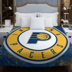 Indiana Pacers Strong NBA Basketball Team Duvet Cover