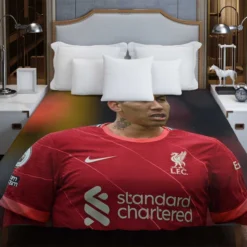 Inspiring Liverpool Football Roberto Firmino Duvet Cover