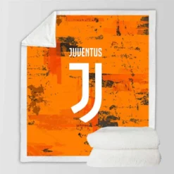 Juventus FC Copa Italia Football Club Sherpa Fleece Blanket