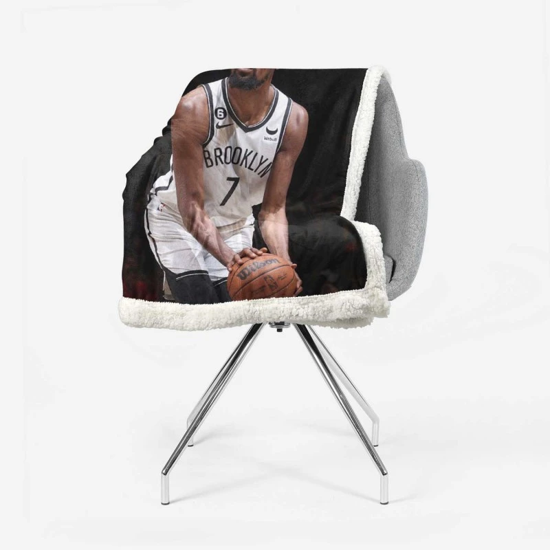 Kevin Durant American Professional Basketball Player Sherpa Fleece Blanket 2