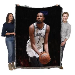 Kevin Durant American Professional Basketball Player Woven Blanket