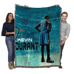 Kevin Durant Excellent NBA Basketball Player Woven Blanket
