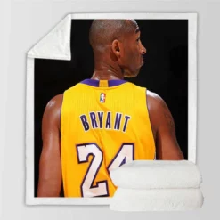 Kobe Bryant American professional basketball player Sherpa Fleece Blanket