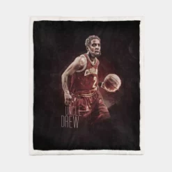 Kyrie Irving Strong NBA Basketball Player Sherpa Fleece Blanket 1