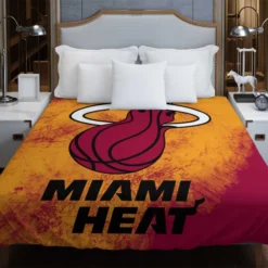 Miami Heat Energetic NBA Basketball Club Duvet Cover