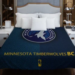 Minnesota Timberwolves Popular NBA Club Duvet Cover