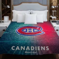 Montreal Canadiens Professional NHL Hockey Club Duvet Cover