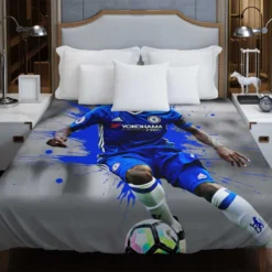 N Golo Kante Uniqe French Football Player Duvet Cover