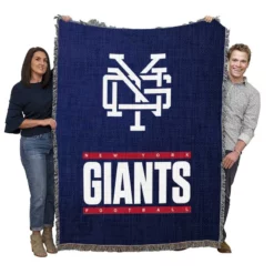New York Giants Popular NFL Football Team Woven Blanket