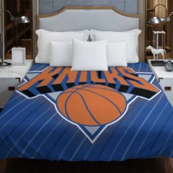 New York Knicks American Professional Basketball Team Duvet Cover