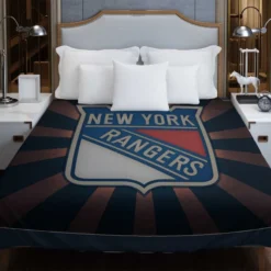 New York Rangers Strong Hockey Club Duvet Cover