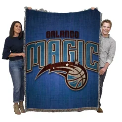 Orlando Magic Strong NBA Basketball Team Woven Blanket