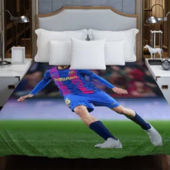 Pedri Exciting Barcelona Football Player Duvet Cover
