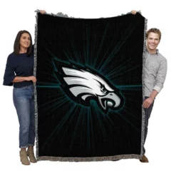 Philadelphia Eagles Popular NFL American Football Club Woven Blanket